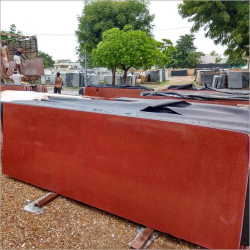 D Lakha Red Granite Slab